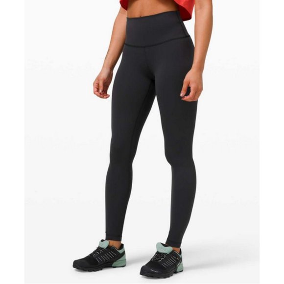 Lululemon Wunder Train High-Rise Tight 28" Black Size 4 Everlux - Picture 1 of 12